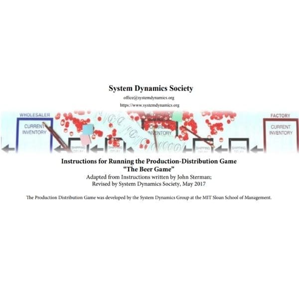 Beer Game Instructions system dynamics game