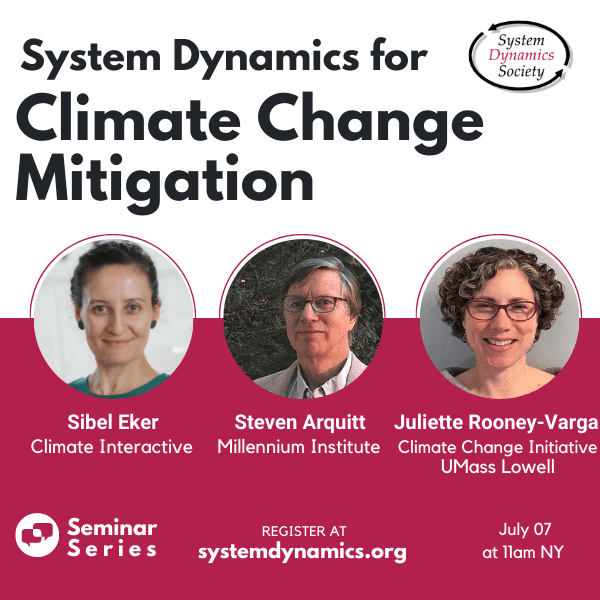 System Dynamics for Climate Change Mitigation