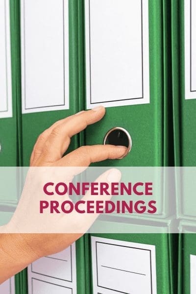 Conference Proceedings Cover