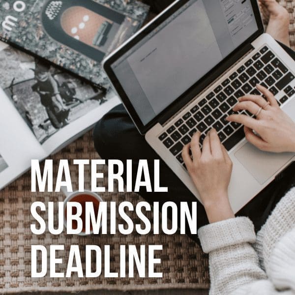 2024 Conference Material Submission Deadline