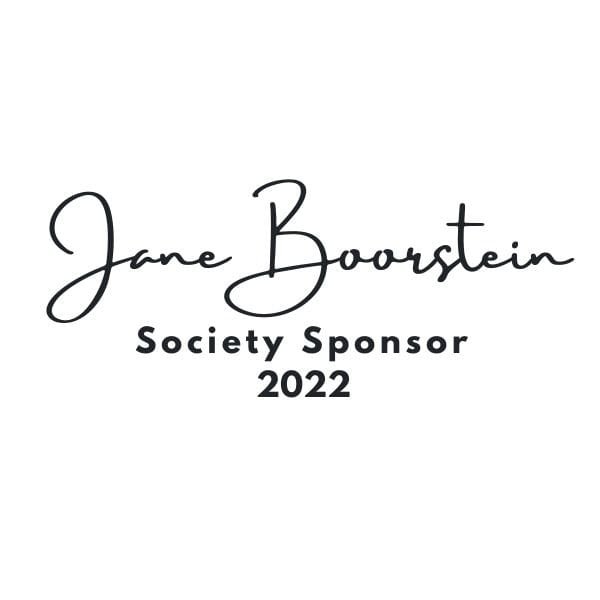 Jane Boorstein 2022 Society Sponsor