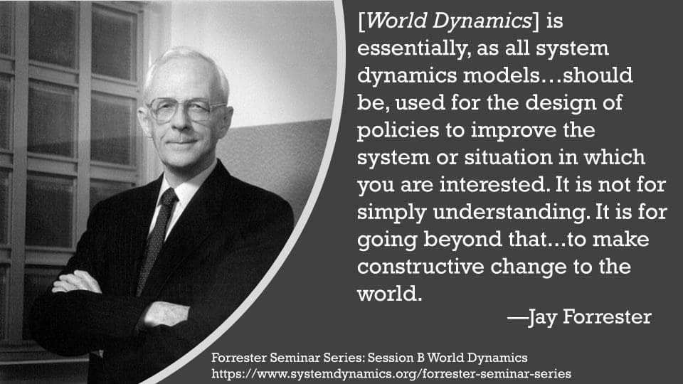 Jay Forrester Seminar Series