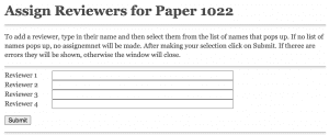 3rd screenshot of instructions for Student-Organized Colloquium chairs to assign reviewers