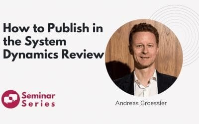 How to Publish in the System Dynamics Review
