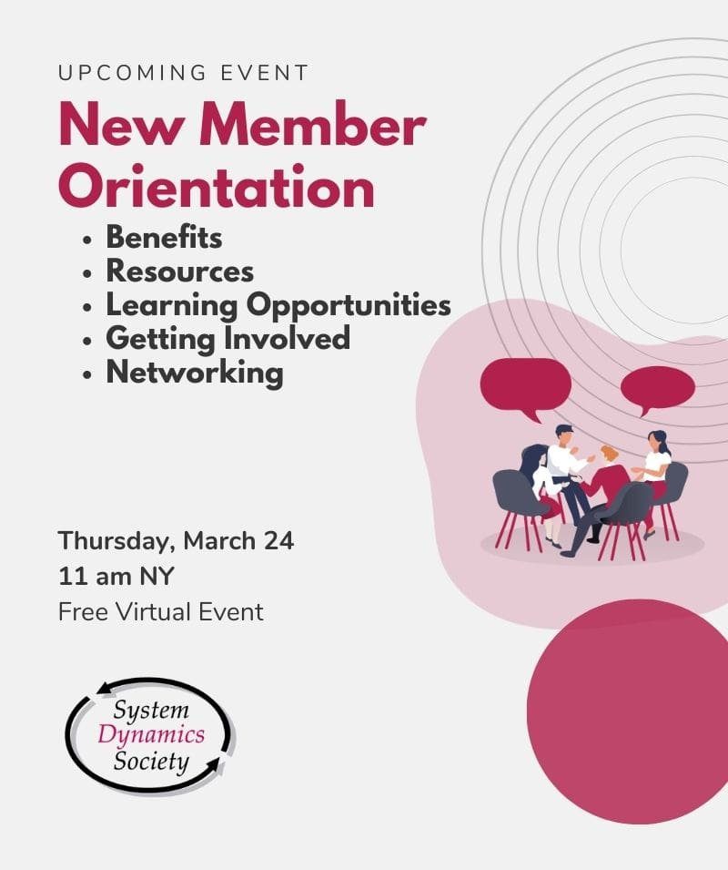 New Member Orientation Event Cover 11 am