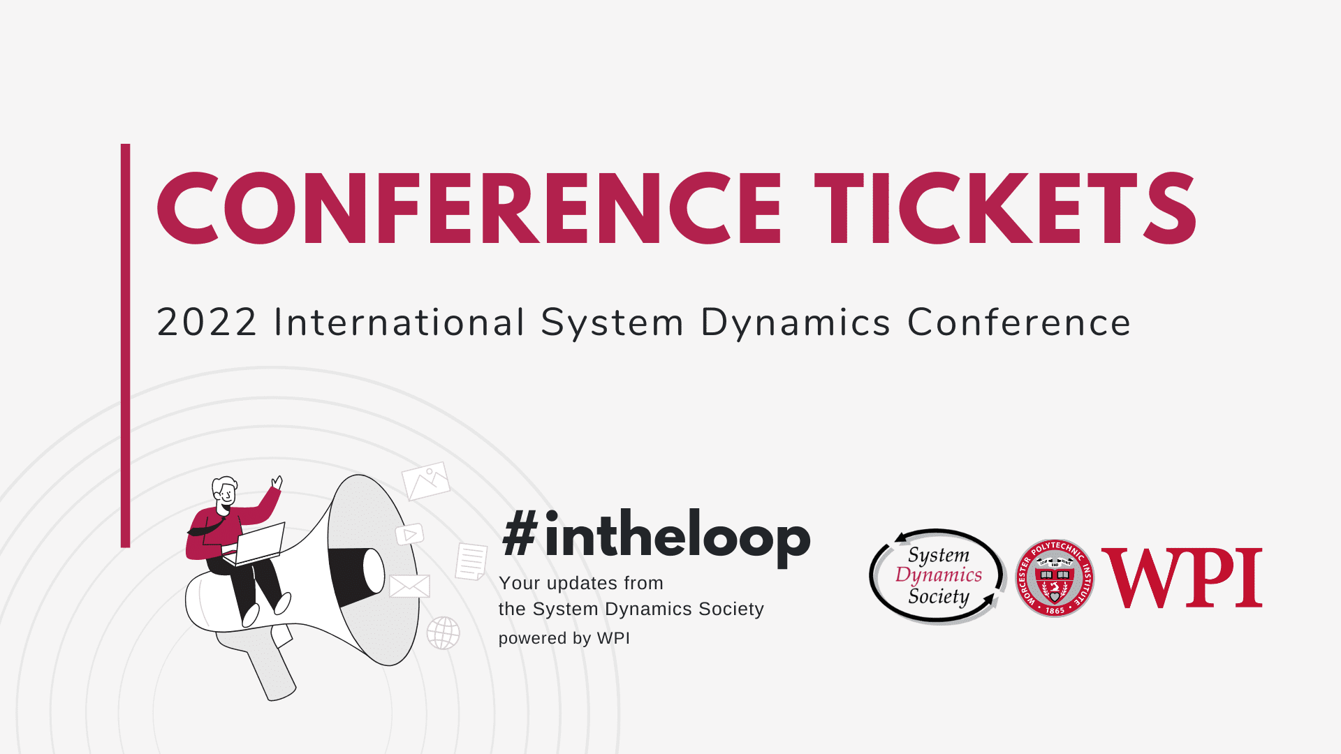 2022 International System Dynamics Conference Tickets #intheloop