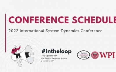 2022 International System Dynamics Conference Schedule #intheloop