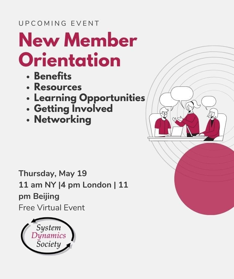 New Member Orientation May 19 – 11 AM