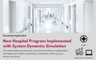 New Hospital Program Implemented with System Dynamics Simulation
