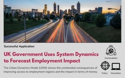 UK Government Uses System Dynamics to Forecast Employment Impact