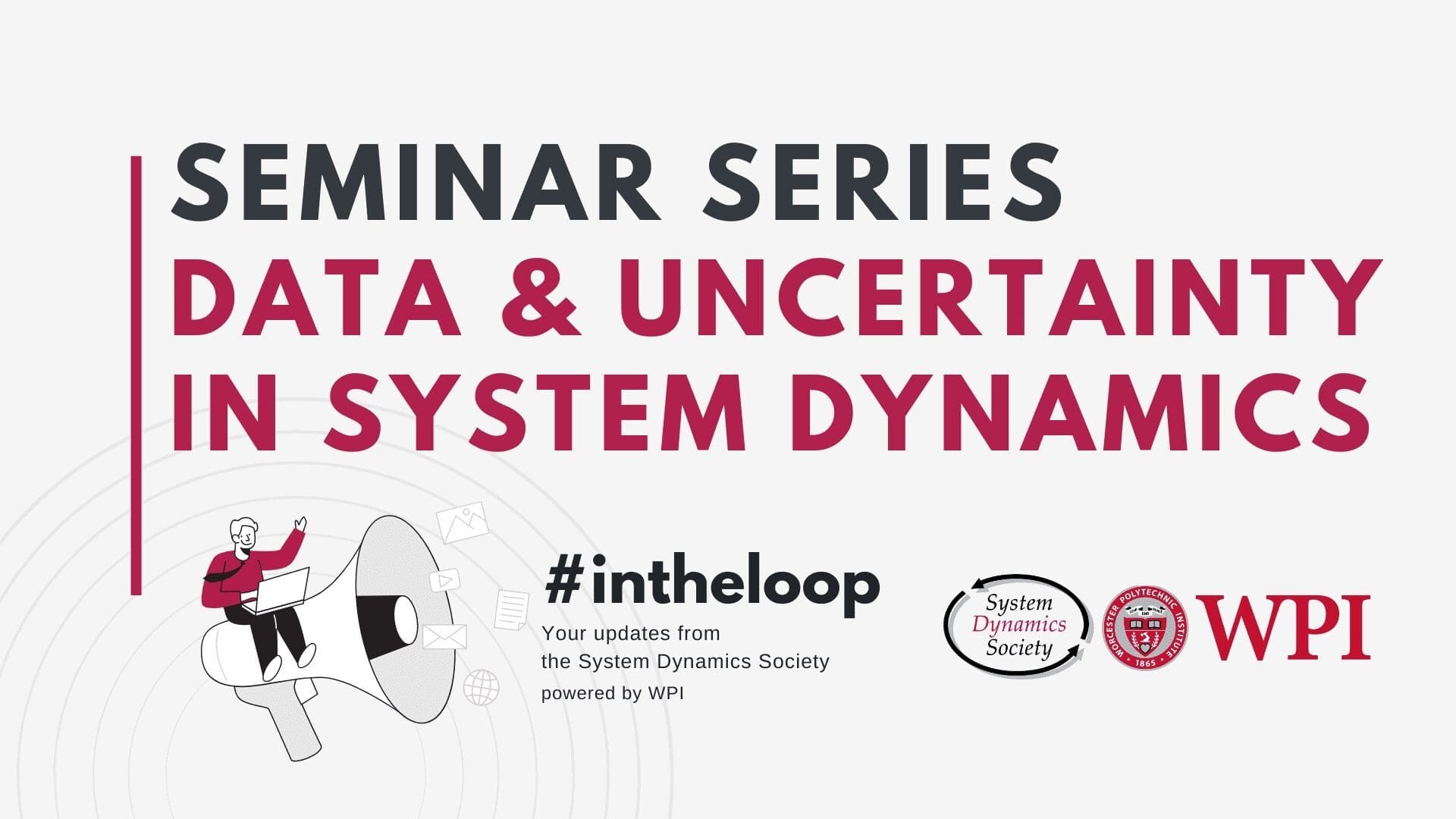 Seminar Series: Data & Uncertainty in System Dynamics #intheloop