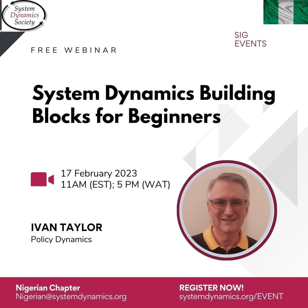 System Dynamics Building Blocks for Beginners