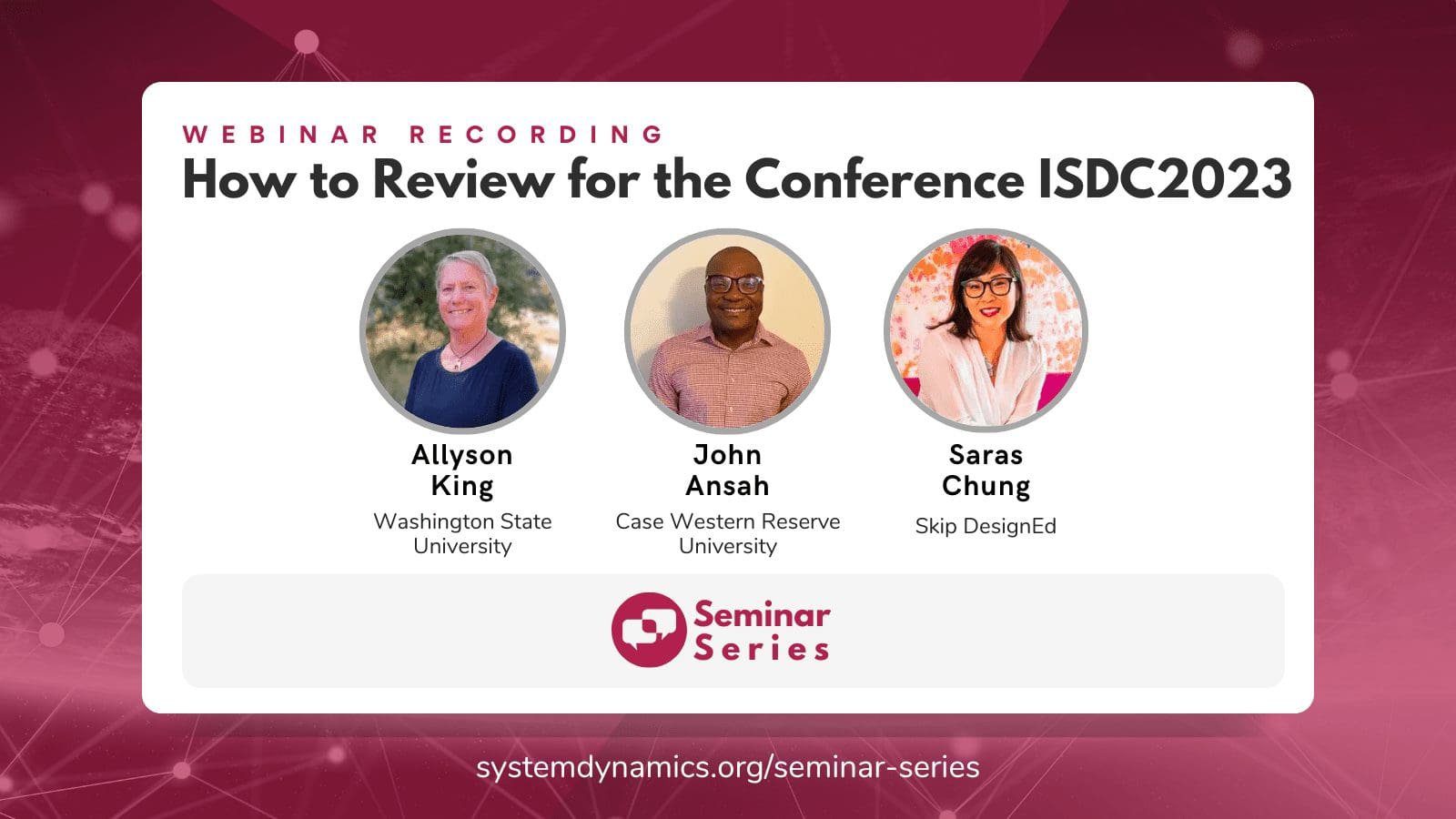 How To Review for ISDC 2023