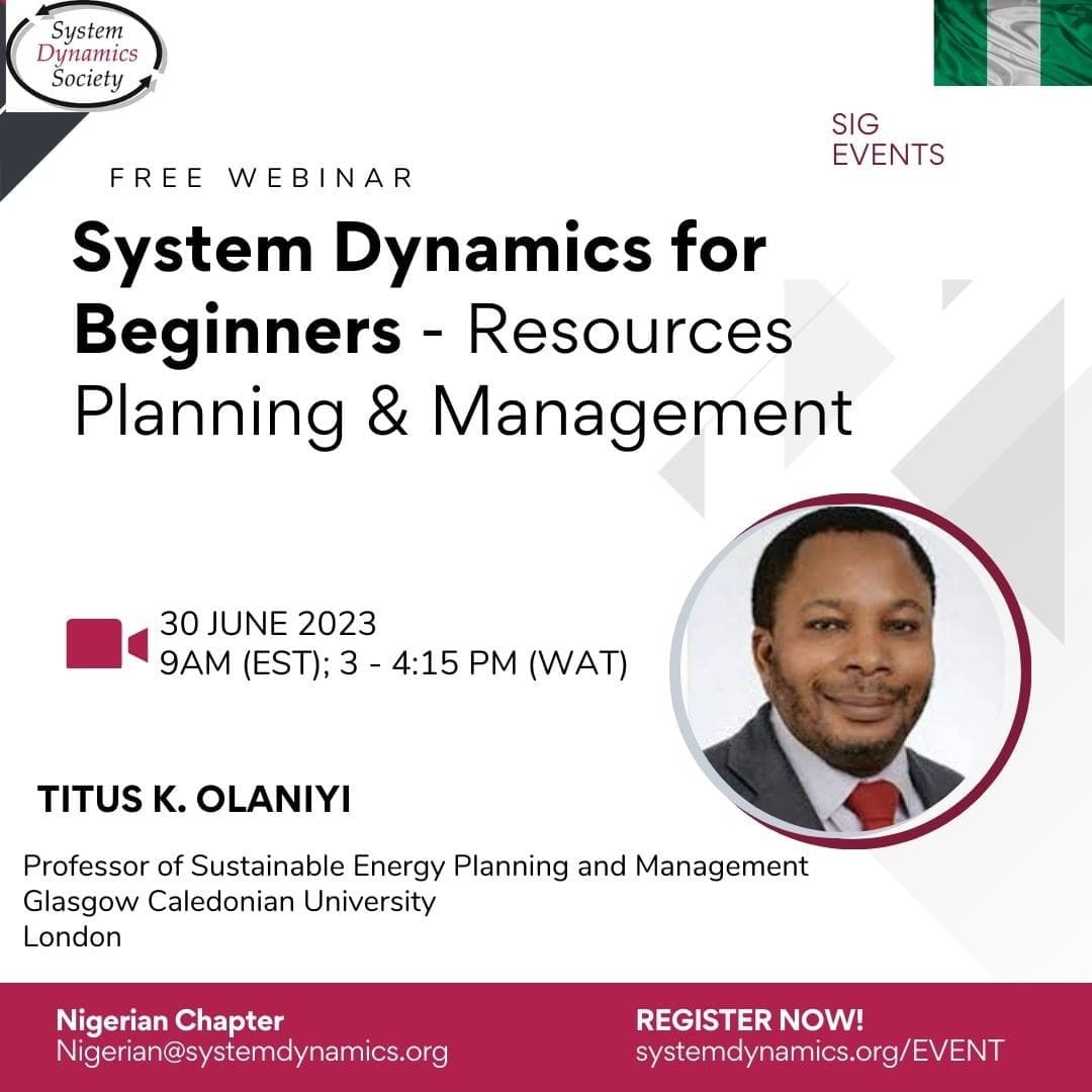 System Dynamics for Beginners – Resources Planning & Management