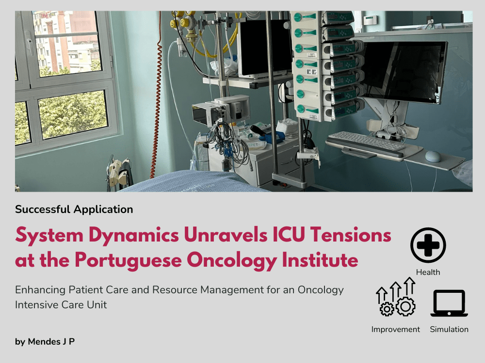 System Dynamics Unravels ICU Tensions at the Portuguese Oncology Institute