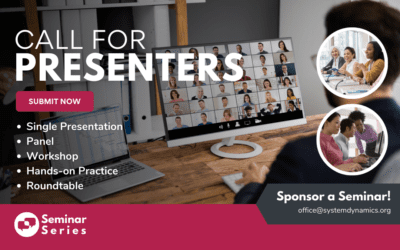 Call for Presenters: Seminar Series