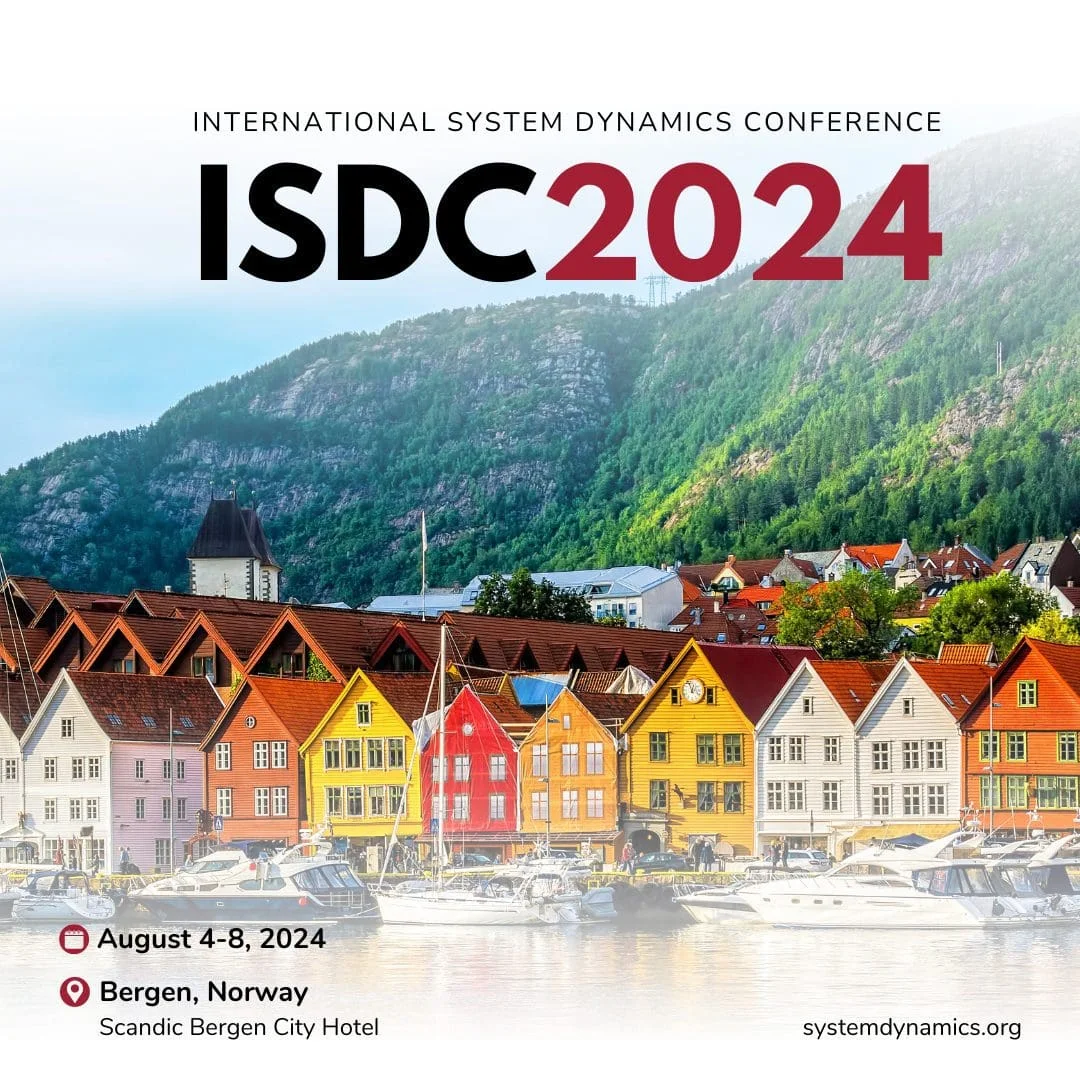 An image of bergen with information about the ISDC2024