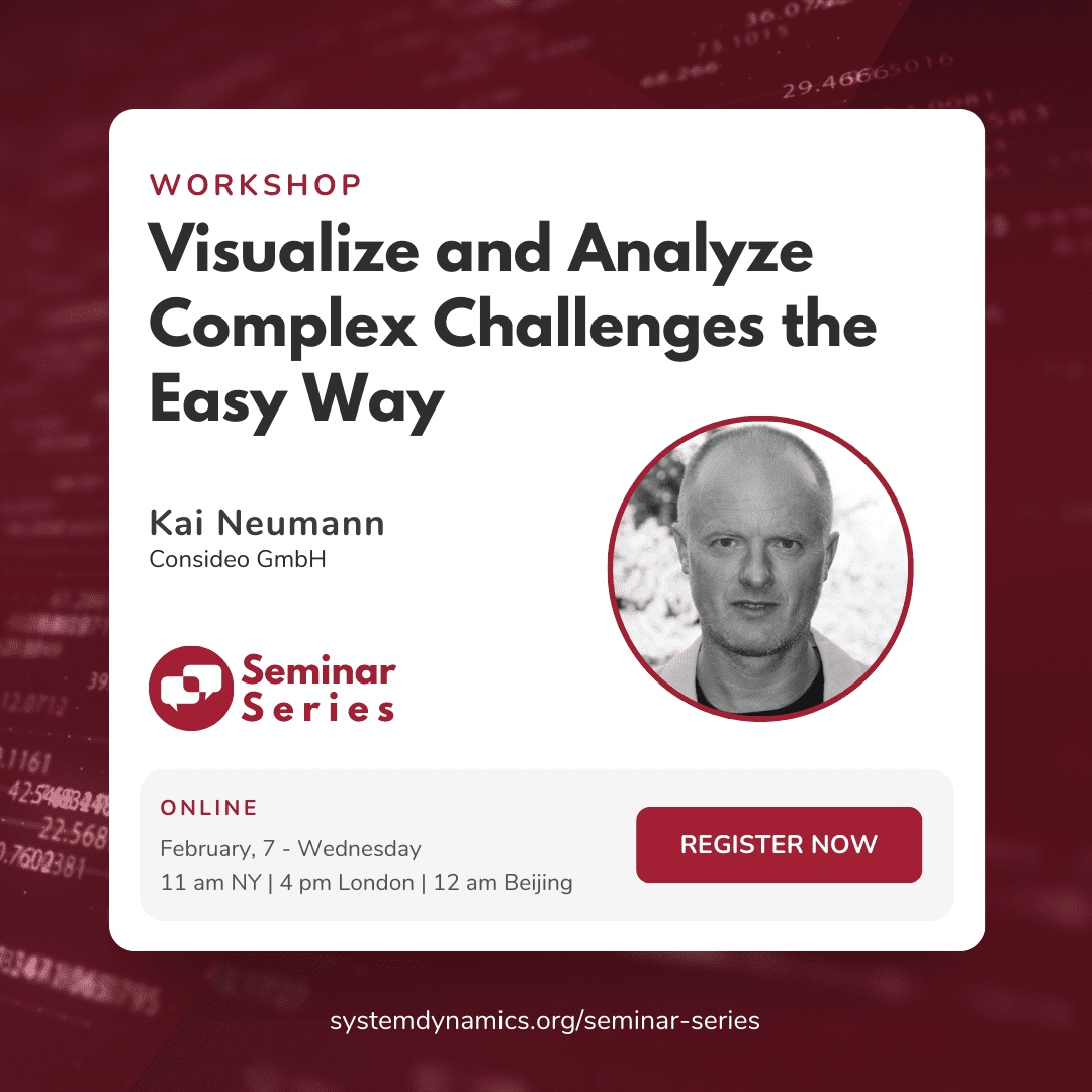 Workshop: Visualize and Analyze Complex Challenges the Easy Way