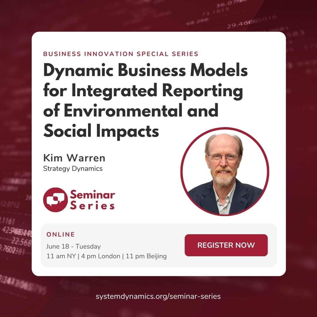 Dynamic Business Models for Integrated Reporting of Environmental and Social impacts