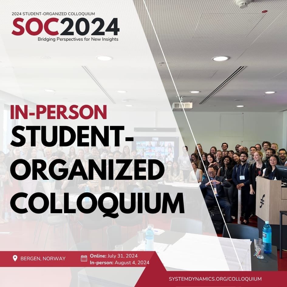 IN-PERSON | Student-Organized Colloquium 2024