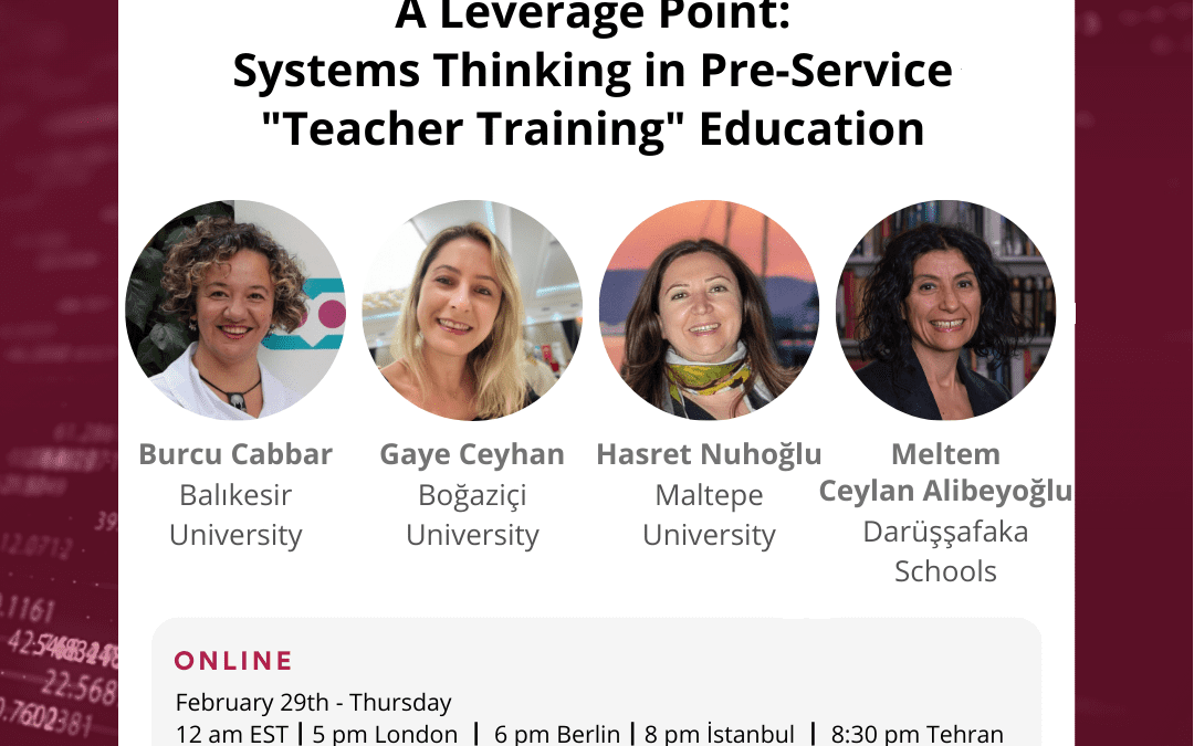A Leverage Point: Systems Thinking in Pre-Service “Teacher Training” Education