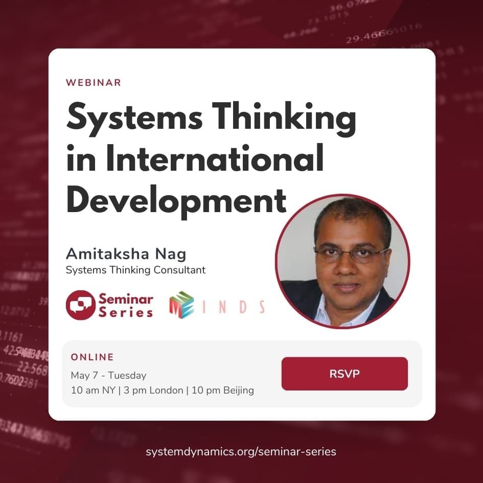MINDS Cast Ep. 4 – Systems Thinking Application in International Development w/ Amitaksha Nag
