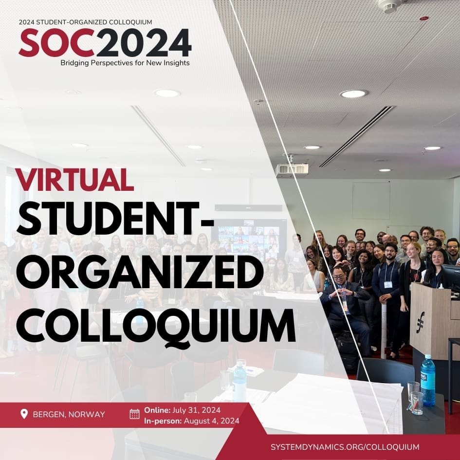 VIRTUAL | Student-Organized Colloquium 2024