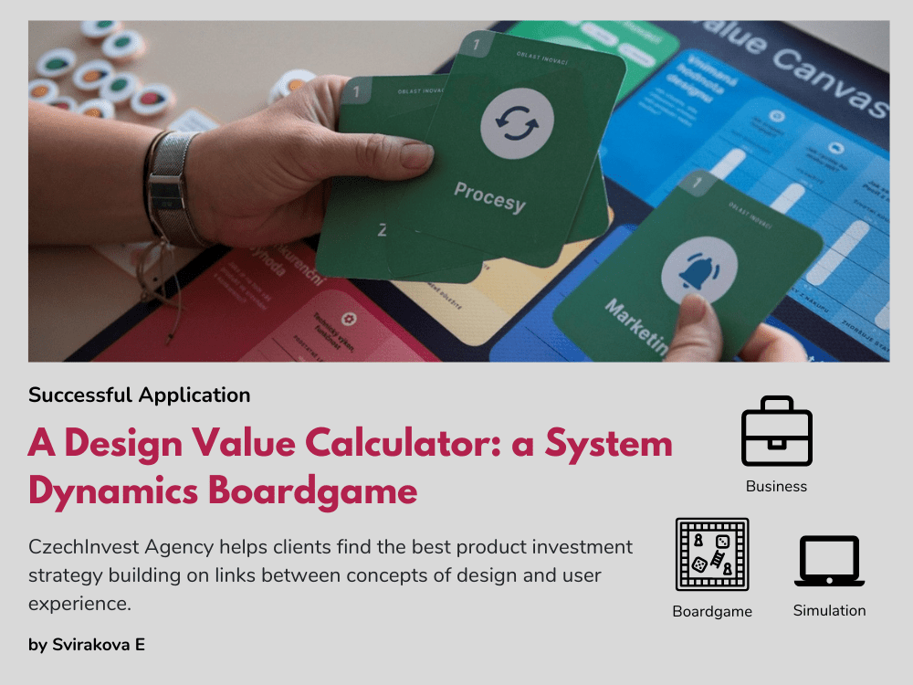 A Design Value Calculator: A System Dynamics Boardgame