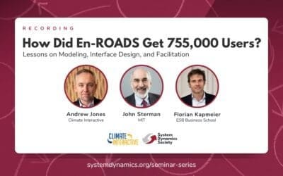 How Did En-ROADS Get 755,000 users? Lessons on Modeling, Interface Design, and Facilitation
