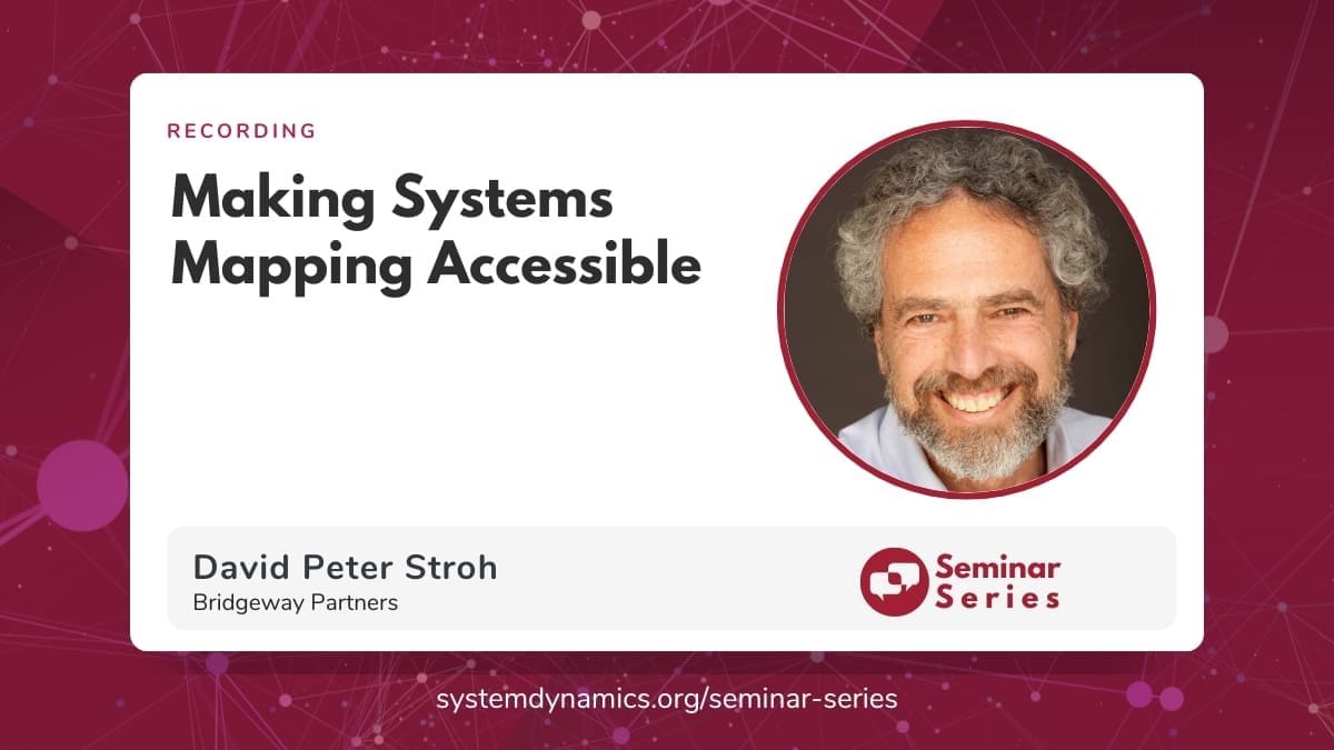 Making Systems Mapping Accessible