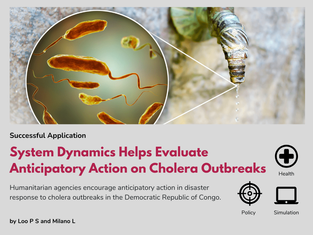 System Dynamics Helps Evaluate Anticipatory Action on Cholera Outbreaks