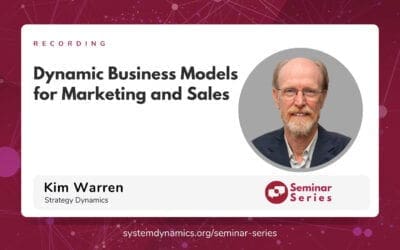 Dynamic Business Models for Marketing and Sales