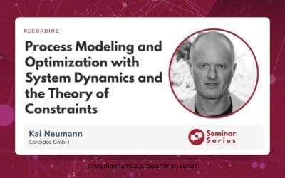 Process Modeling and Optimization with System Dynamics and the Theory of constraints